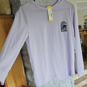 Threads 4 Thought Light Purple Graphic Long Sleeve